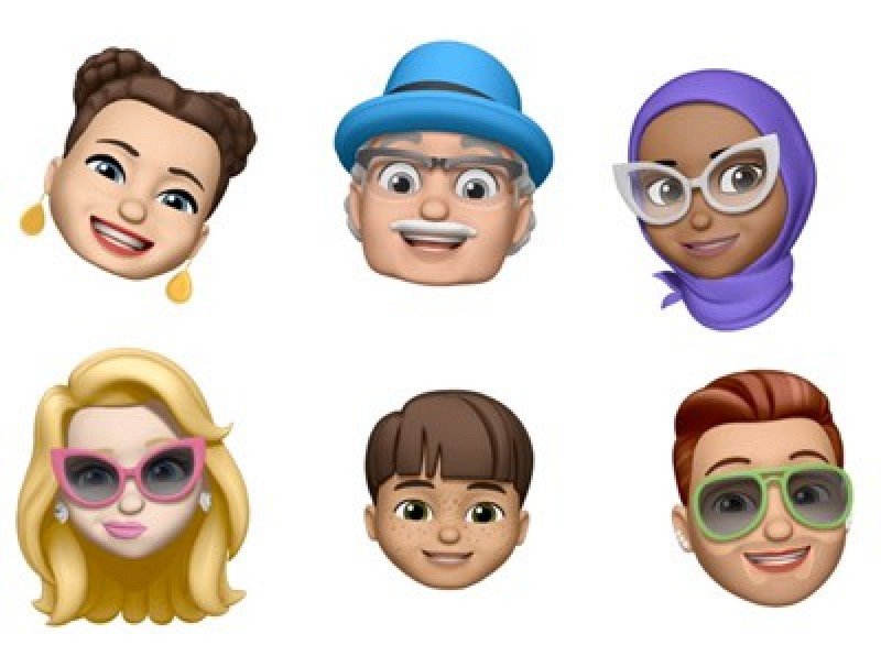 Memoji, Animoji, and other fun effects can be used both in Messages and with FaceTime through the new Effects camera. A Group FaceTime feature lets you video chat with up to 32 people at one time, but requires iOS 12.1.4 or later.