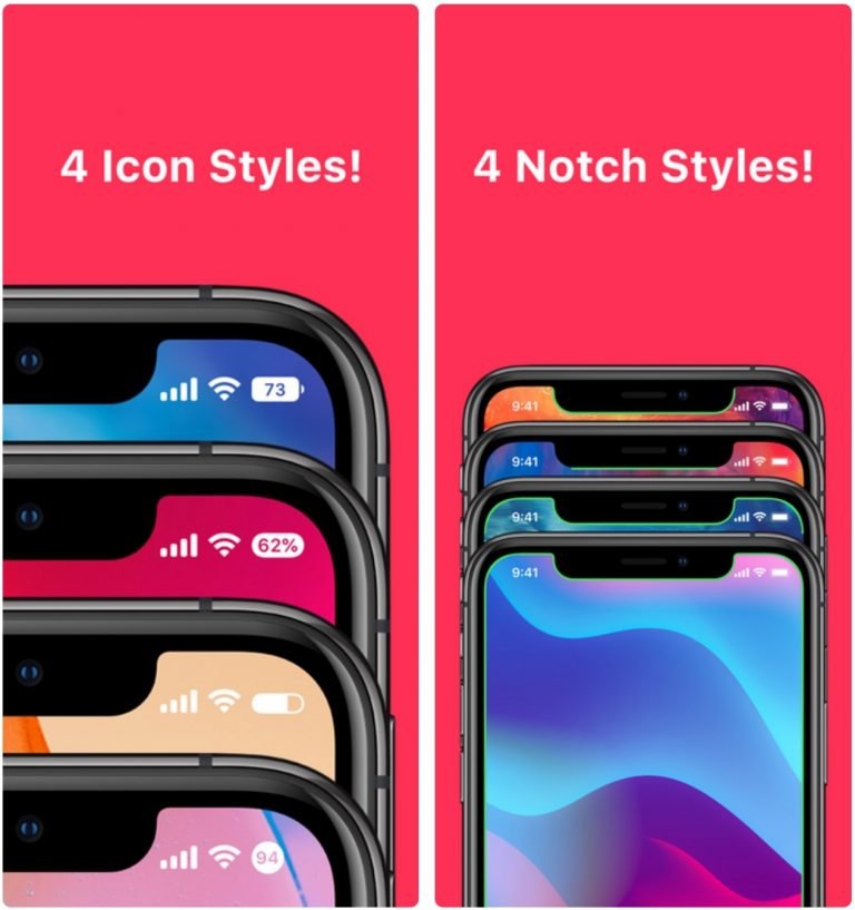 Bazzi 2 is a new jailbreak tweak by iOS developer Blake Boxberger that permits two different types of battery-centric Status Bar customization, including integral battery icon displays and notch-based battery displays.