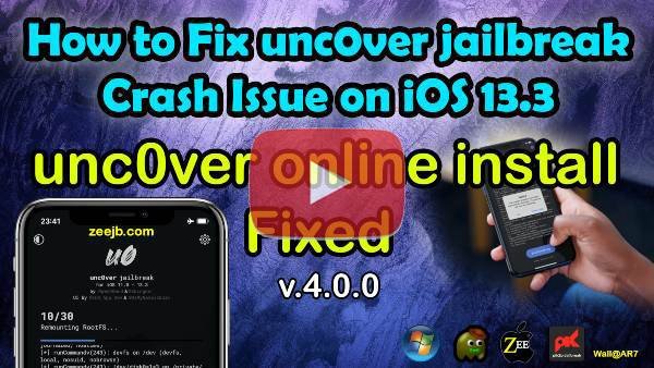Some newer devices are currently incompatible with tweaked apps and unc0ver jailbreak v4.0.0 Online installation. Therefore, some users cannot properly jailbreak their devices.