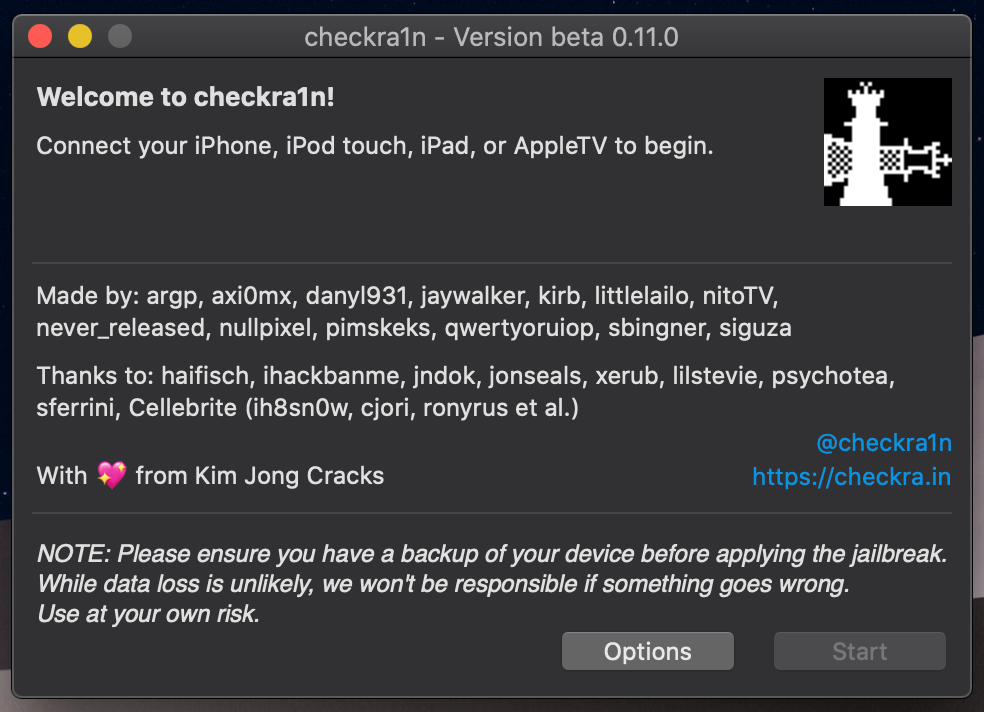 iOS 14, iOS 14.2, iOS 14.3 Checkrain Jailbreak Online