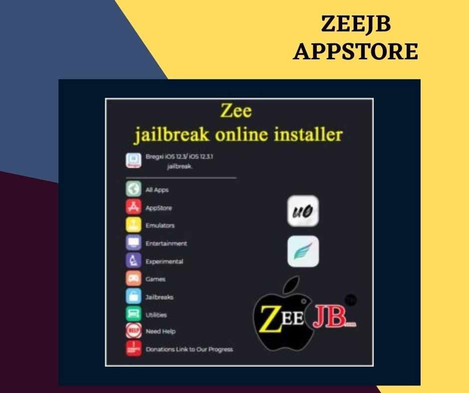 zeejb store provides the ability to install iOS apps, games, Grammarly apps, themes, and more.