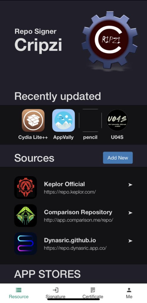 cripzi is new repo extractor for all iOS versions.
