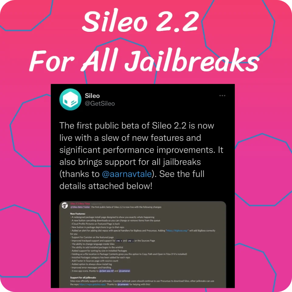 The first public beta of Sileo 2.2 is now live with a slew of new features and significant performance improvements.