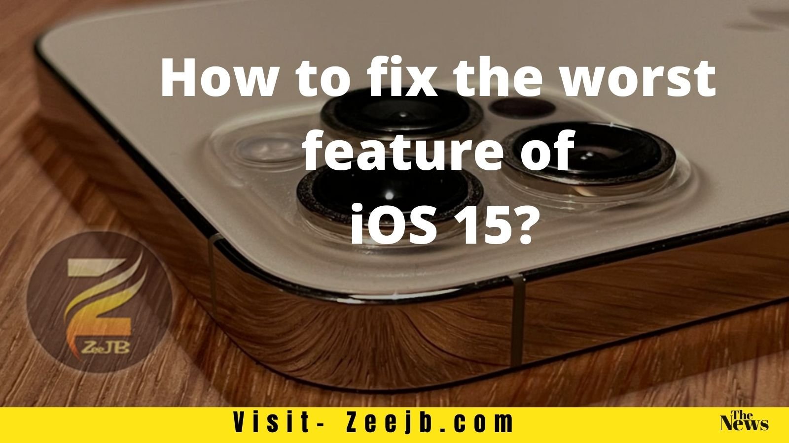 APPLE How to Fix iOS 15