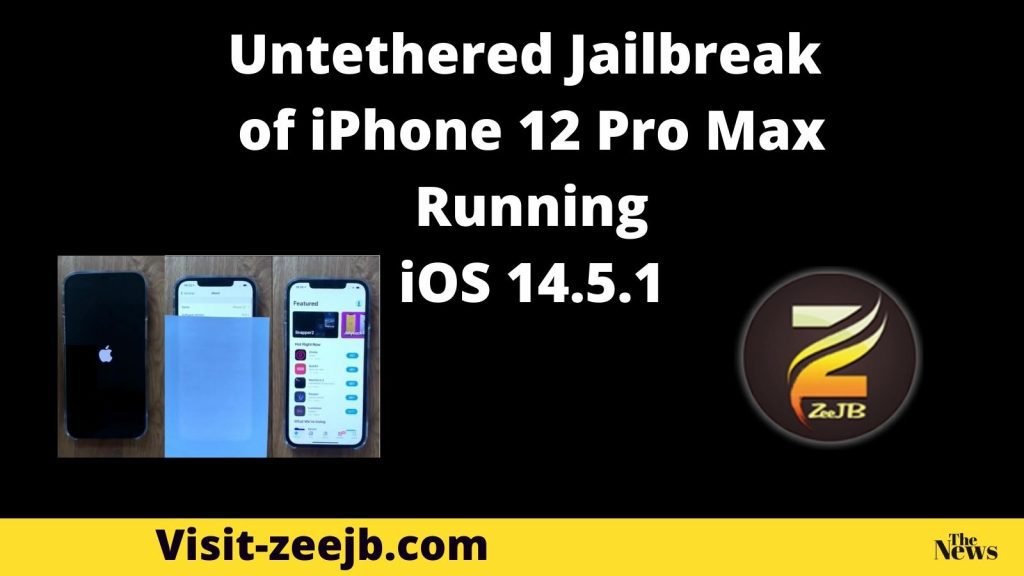 Untethered Jailbreak of iPhone 12 Pro Max Running iOS 14.5.1