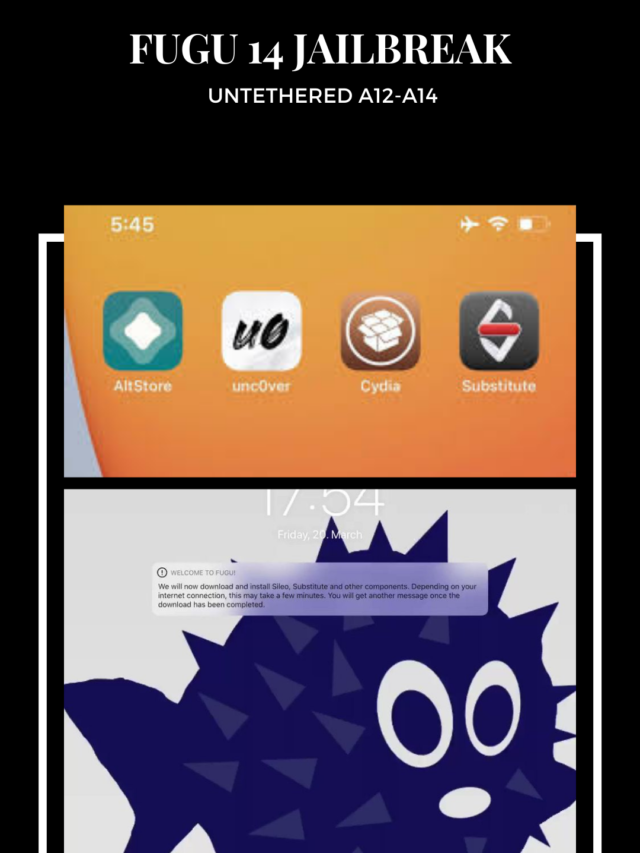 Fugu Jailbreak iOS 14 – 14.5.1 released