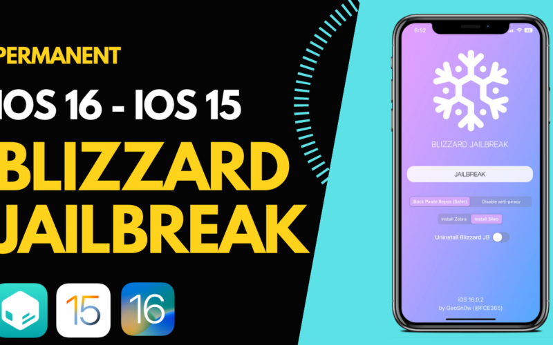 Blizzard jailbreak for ios 16 - ios 15