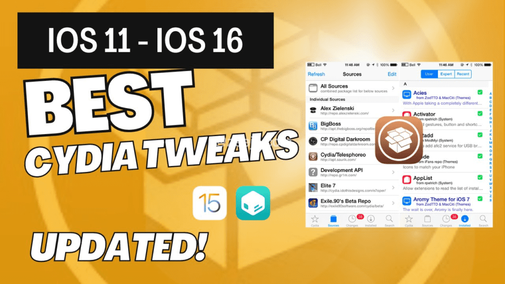 Best cydia tweaks - If you have no idea what tweaks to install or how to jailbreak an iPhone/iPad, this is the best free jailbreak Cydia tweaks guide.