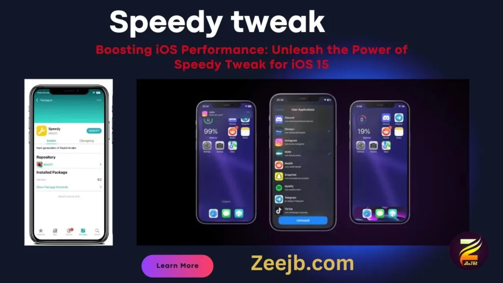 Boosting iOS Performance: Unleash the Power of Speedy Tweak for iOS 15