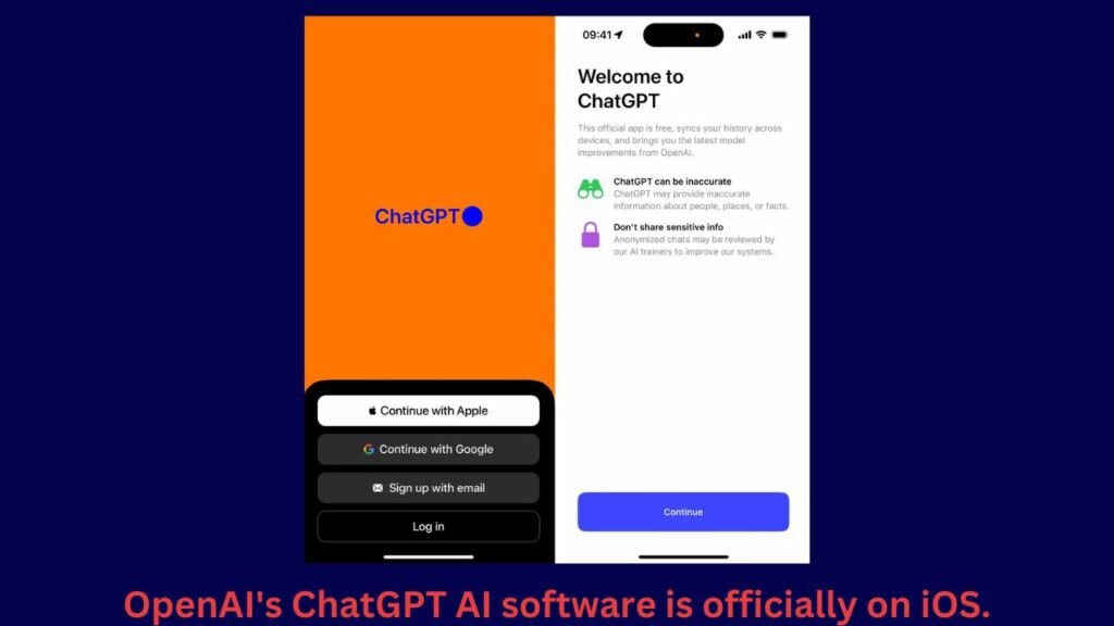 Download a ChatGPT app for iOS