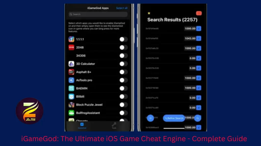 The Ultimate iOS Game Cheat Engine.