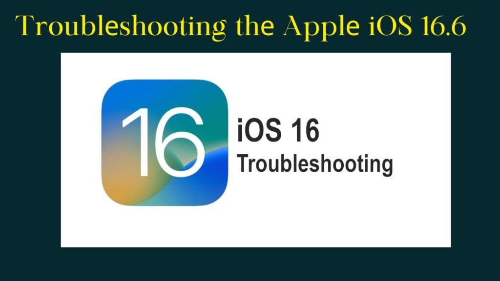iOS 16.6 issues 
