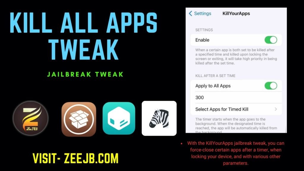 kill all apps tweak