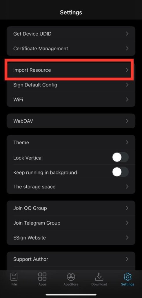 Esign iOS