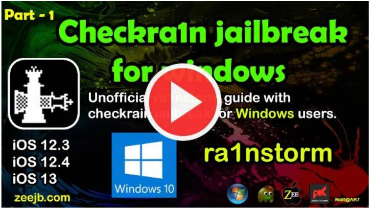 Install Ra1nstorm