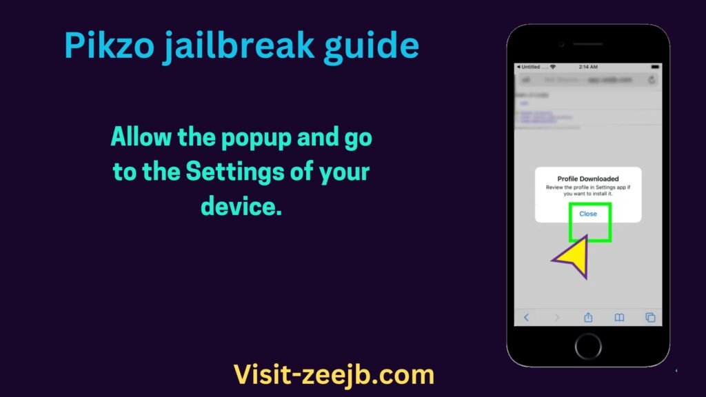 step guide PikZ0 jailbreak