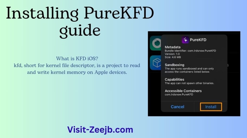 What is KFD iOS?
kfd, short for kernel file descriptor, is a project to read and write kernel memory on Apple devices.
