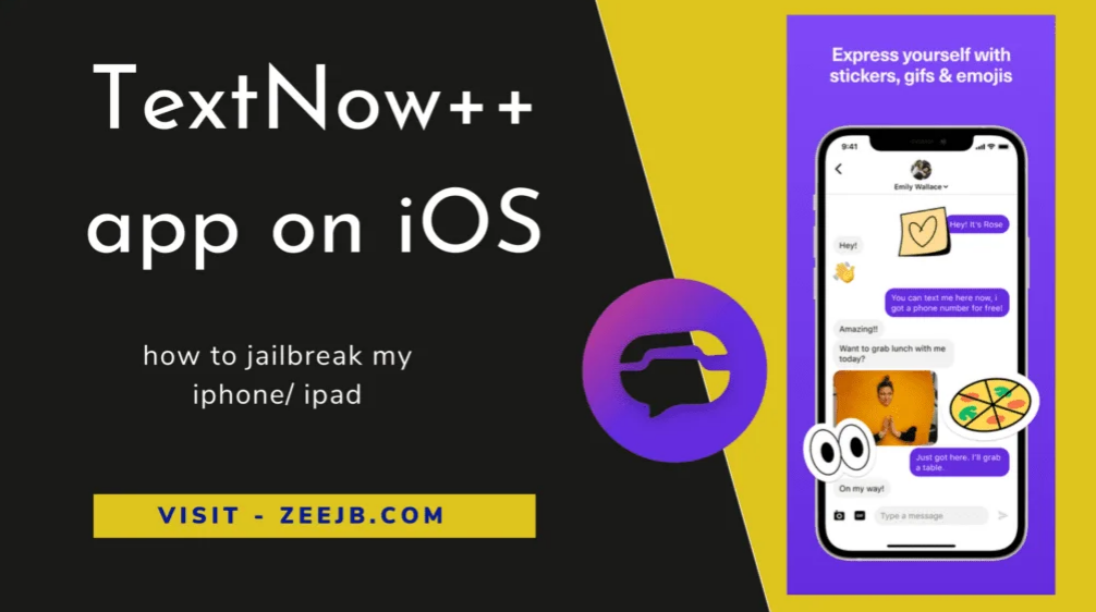 TextNow++ app