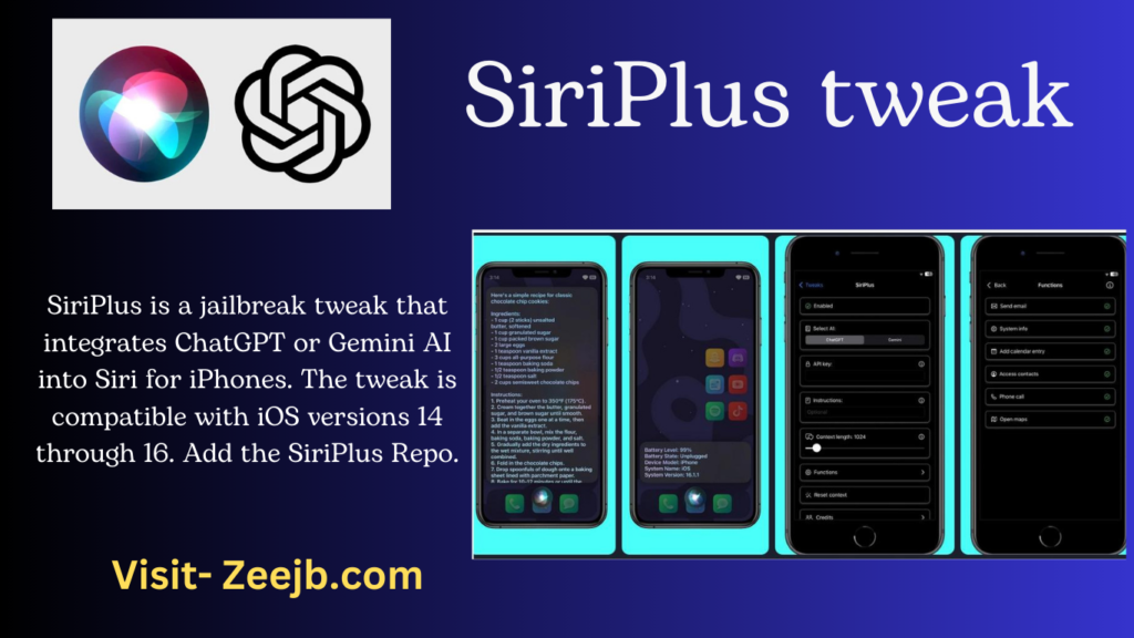 SiriPlus tweak adds ChatGPT to Siri
