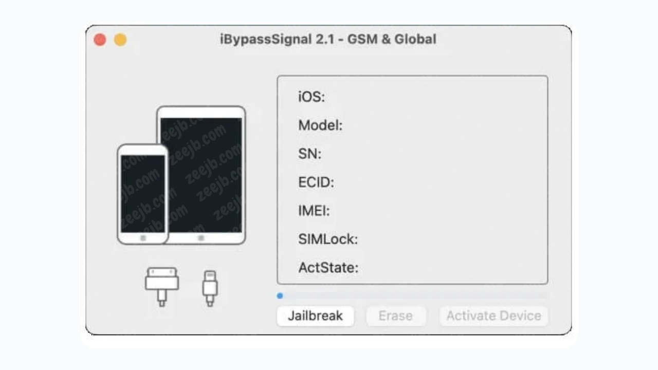 iBypassSignal activation ensures full support for Signal, iCloud, updates, reboots, Apple Pay, App Store, Skip Setup, notifications, FaceTime, and iMessage. This iCloud Bypass tool with signal support uses some open-source components such as checra1n, iproxy, irecovery, idevicecenterrecovery, purplebuddy, and commcenter. Pogo.bin is also included.