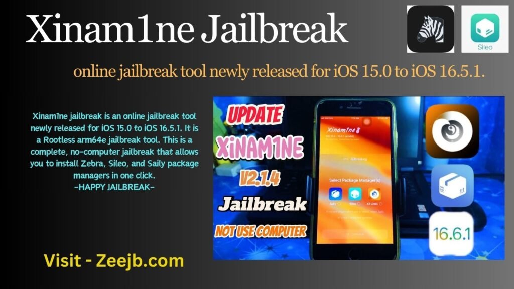 Xinam1ne jailbreak is an online jailbreak tool newly released for iOS 15.0 to iOS 16.5.1. 