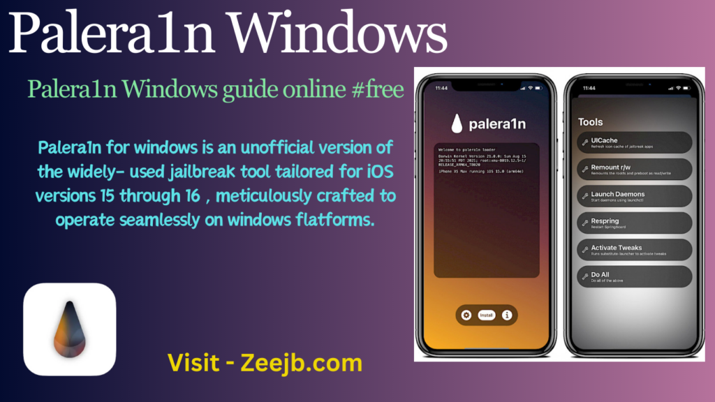 Palera1n Windows jailbreak