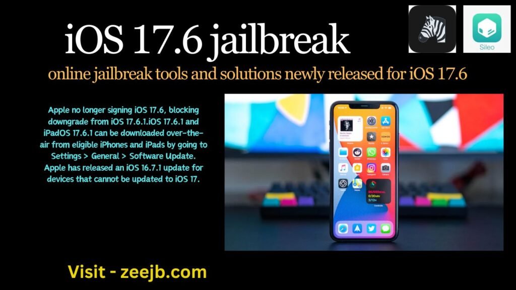 Let's see what jailbreak tools are available for this version and how to jailbreak iOS 17.6 online and with a computer. 