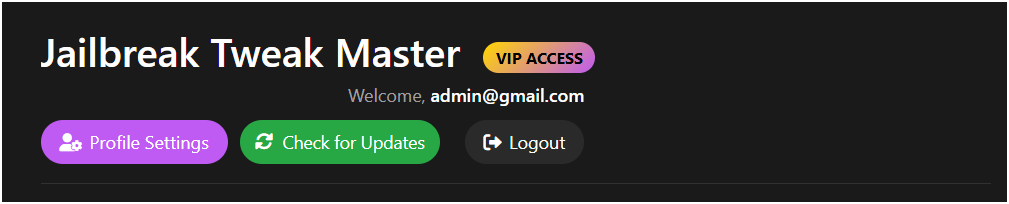 IOS 18.6 Jailbreak - Tweak Master