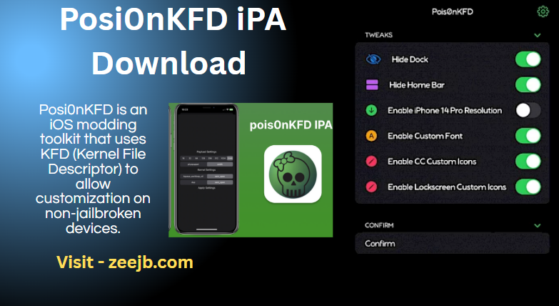 Posi0nKFD IPA: tweaks for KFD exploit