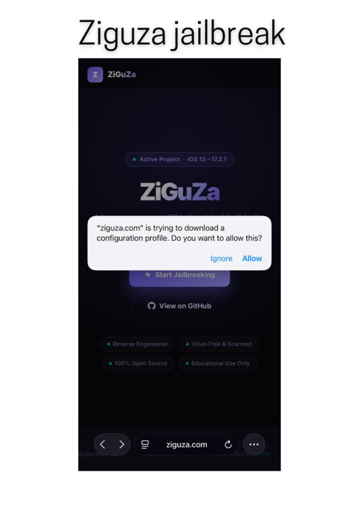 ziguza jailbreak 