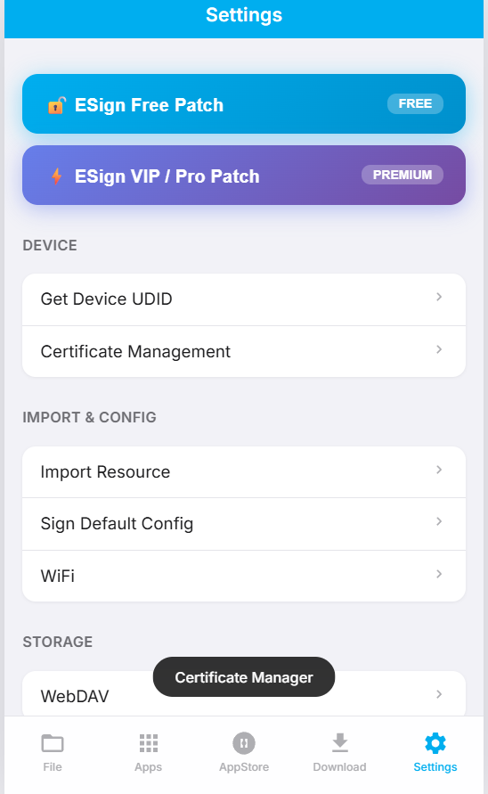 esign ios 26.7